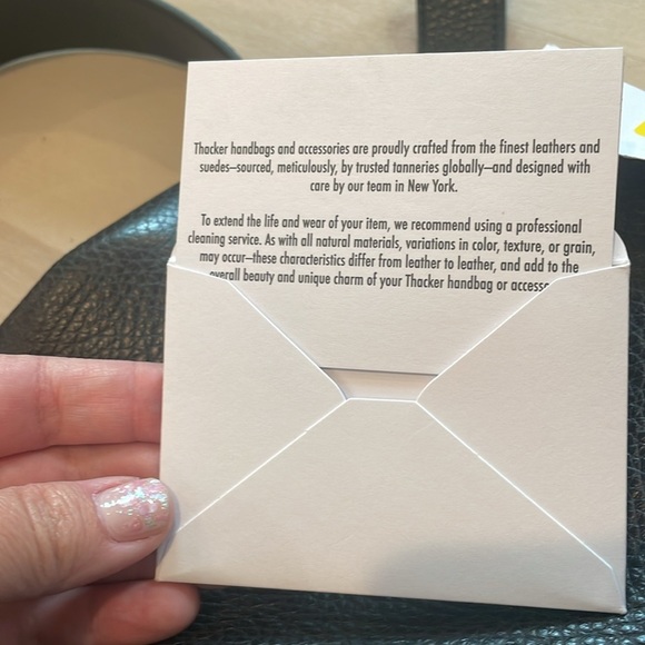 NWT THACKER LOREN genuine leather BUCKET BAG - Picture 7 of 10